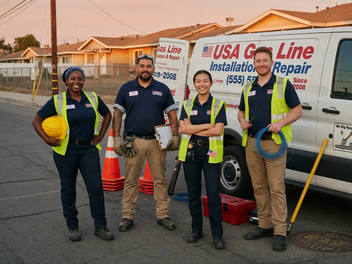 Gas Line Installation company in Sutherland, VA